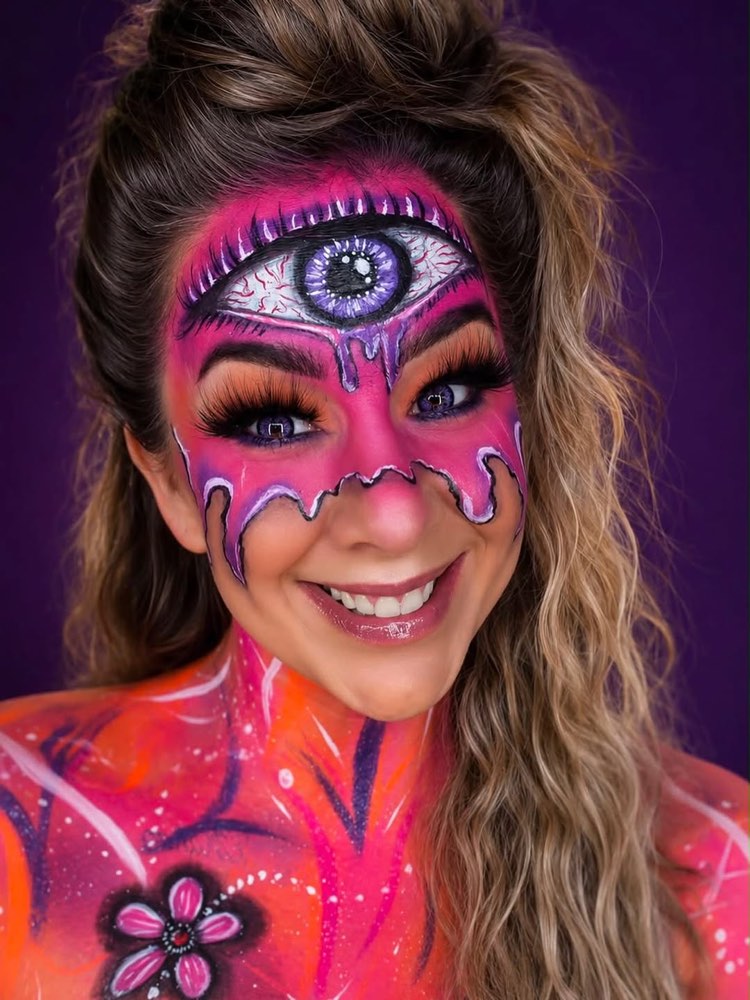 Derde oog look
