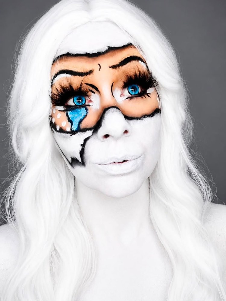 Pop art look